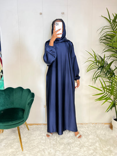 Robe de prière avec voile intégré - Mina
