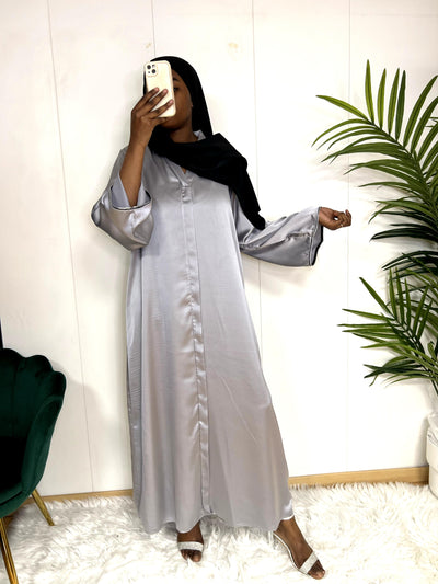 Abaya satiné élégante- Nina