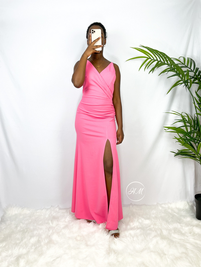 Robe de cocktail longue Theresa