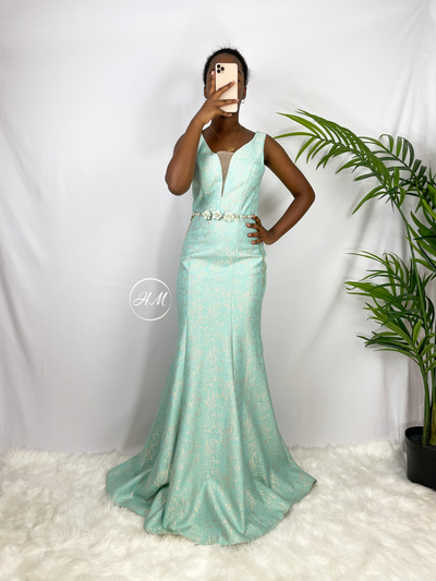 Robe de soirée  longue sirène