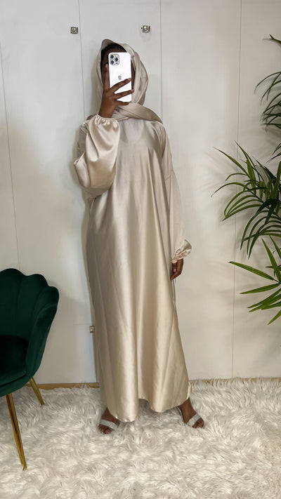 Robe de prière avec voile intégré - Mina