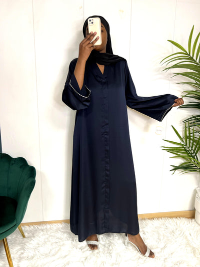 Abaya satiné élégante- Nina