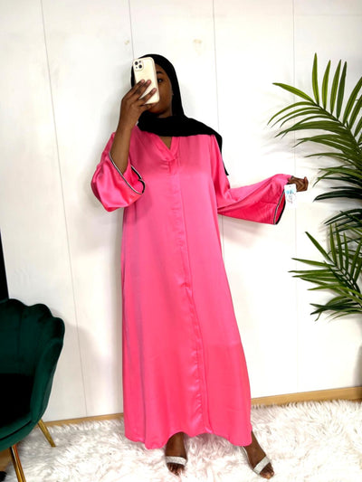 Abaya satiné élégante- Nina