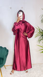 Robe de prière avec voile intégré - Mina