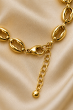 Collier Initiale Doré en Acier Inoxydable – Lettre de A à Z
