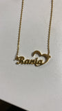 Collier personnalisé prénom en acier inoxydable