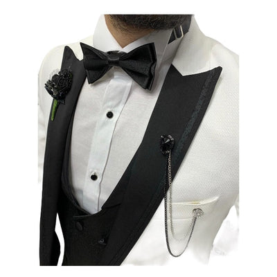 Smoking  slim noir et blanc