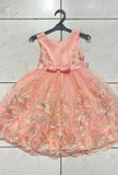 Robe de cérémonie fille Corail