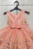 Robe de cérémonie fille Corail