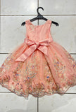 Robe de cérémonie fille Corail