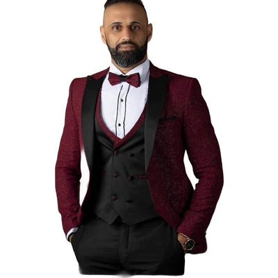 Costume de cérémonie rouge