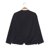 veste cape noire