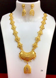 Parure de bijou plaqué or 2 pièces Modèle Sia
