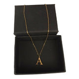 Collier pendentif Lettre Initiale