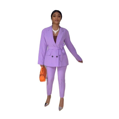 Tailleur mauve femme deals