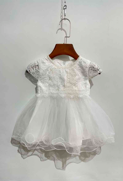Robe de cérémonie bébé fille