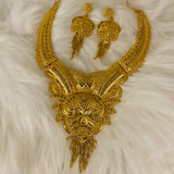 Parure de bijou plaqué or 2 pièces Modèle Sia