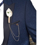 veste de costume à poche