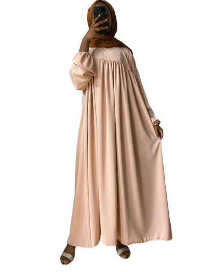 Robe grande taille style Abaya