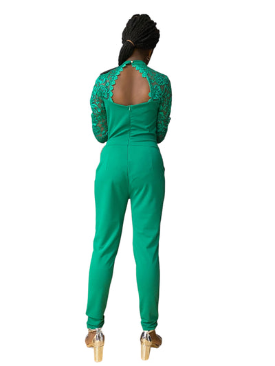 Combi verte femme