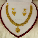 Parure bijou plaqué or 2 pièces  modèle Nia