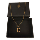 Collier pendentif Lettre Initiale