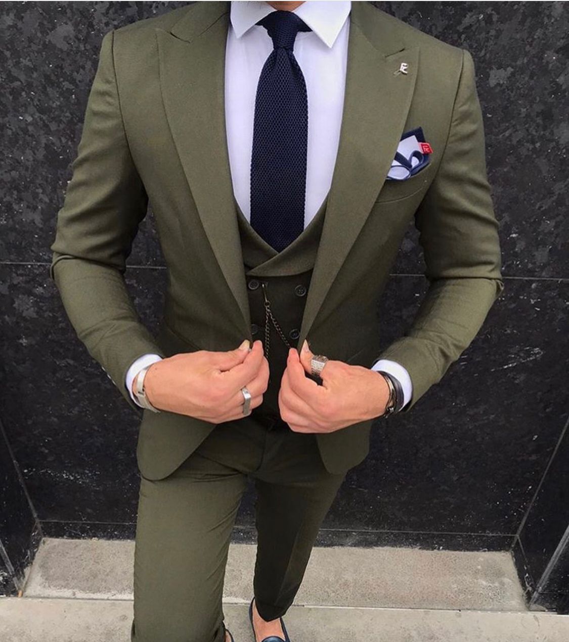 Costume Vert Homme Cravate Costume Vert Quelle Cravate Avec