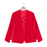 veste cape rouge