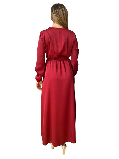 Robe de soirée manche longue