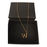 Collier pendentif Lettre Initiale