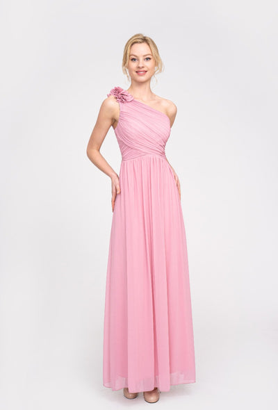 Robe de soirée asymétrique
