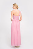 Robe de soirée asymétrique